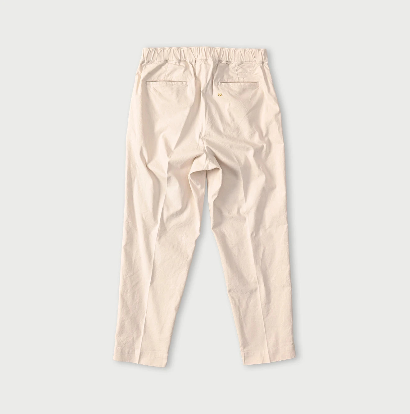 Cotton Linen OX Stretch Sabrina Slacks Back