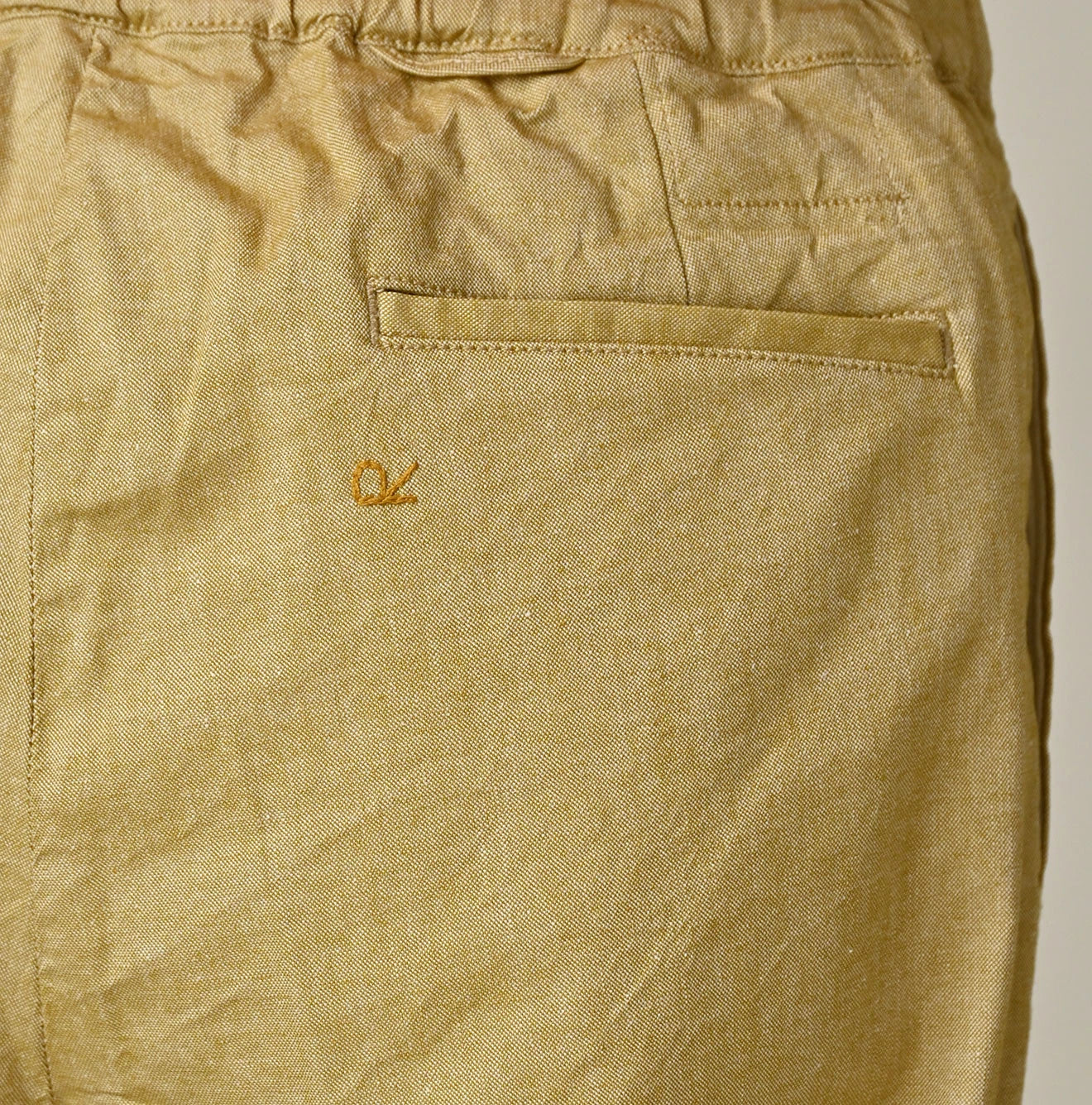 Cotton Linen OX Stretch Sabrina Slacks