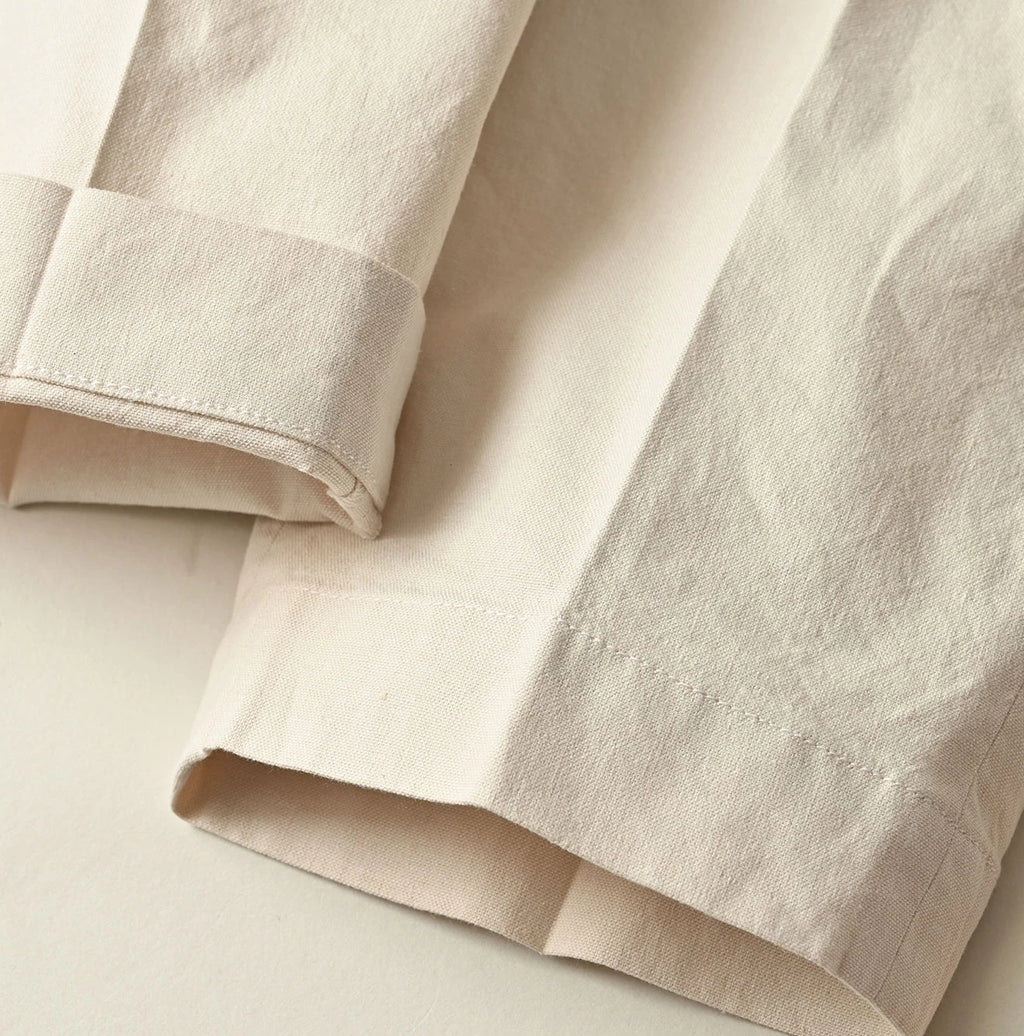 Cotton Linen OX Stretch Sabrina Slacks