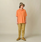 Cotton Linen OX Stretch Sabrina Slacks Female Model