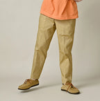 Cotton Linen OX Stretch Sabrina Slacks Female Model
