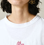 Nasuppie Embroidered 908 T-shirt Detail