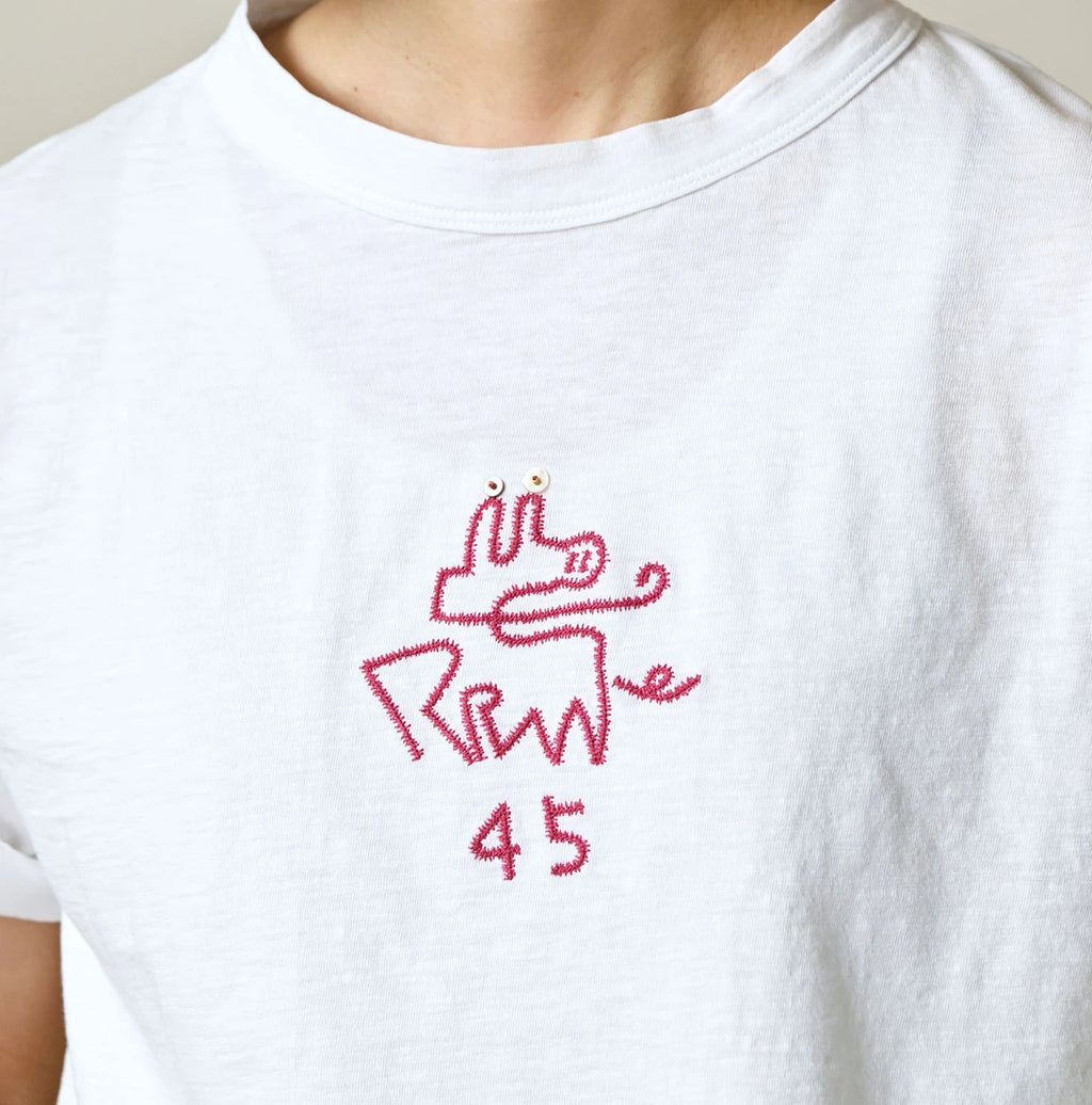 Nasuppie Embroidered 908 T-shirt Detail