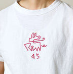 Nasuppie Embroidered 908 T-shirt Detail