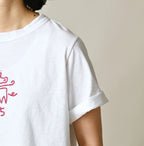 Nasuppie Embroidered 908 T-shirt Detail
