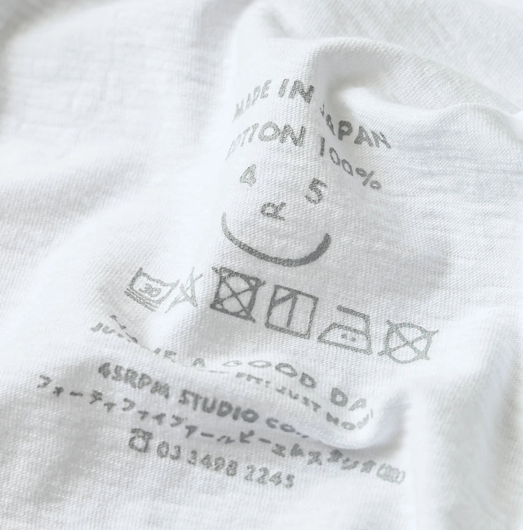 Nasuppie Embroidered 908 T-shirt Detail
