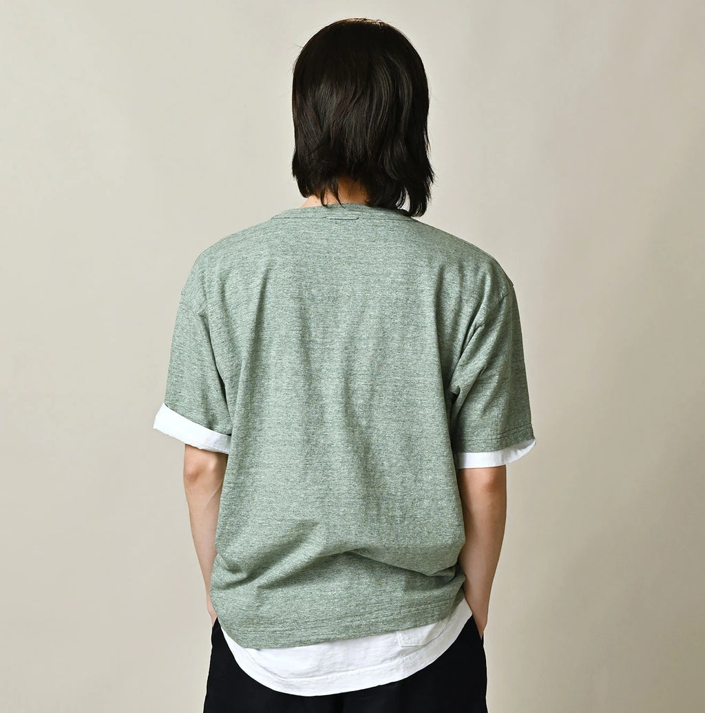 Top Nasuppie Embroidered 908 T-shirt Male Model