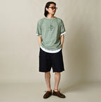 Top Nasuppie Embroidered 908 T-shirt Male Model