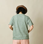 Top Nasuppie Embroidered 908 T-shirt Female Model