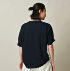 Indigo Nasuppie Embroidered 908 T-shirt Male Model