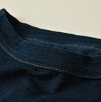 Indigo Nasuppie Embroidered 908 T-shirt Detail