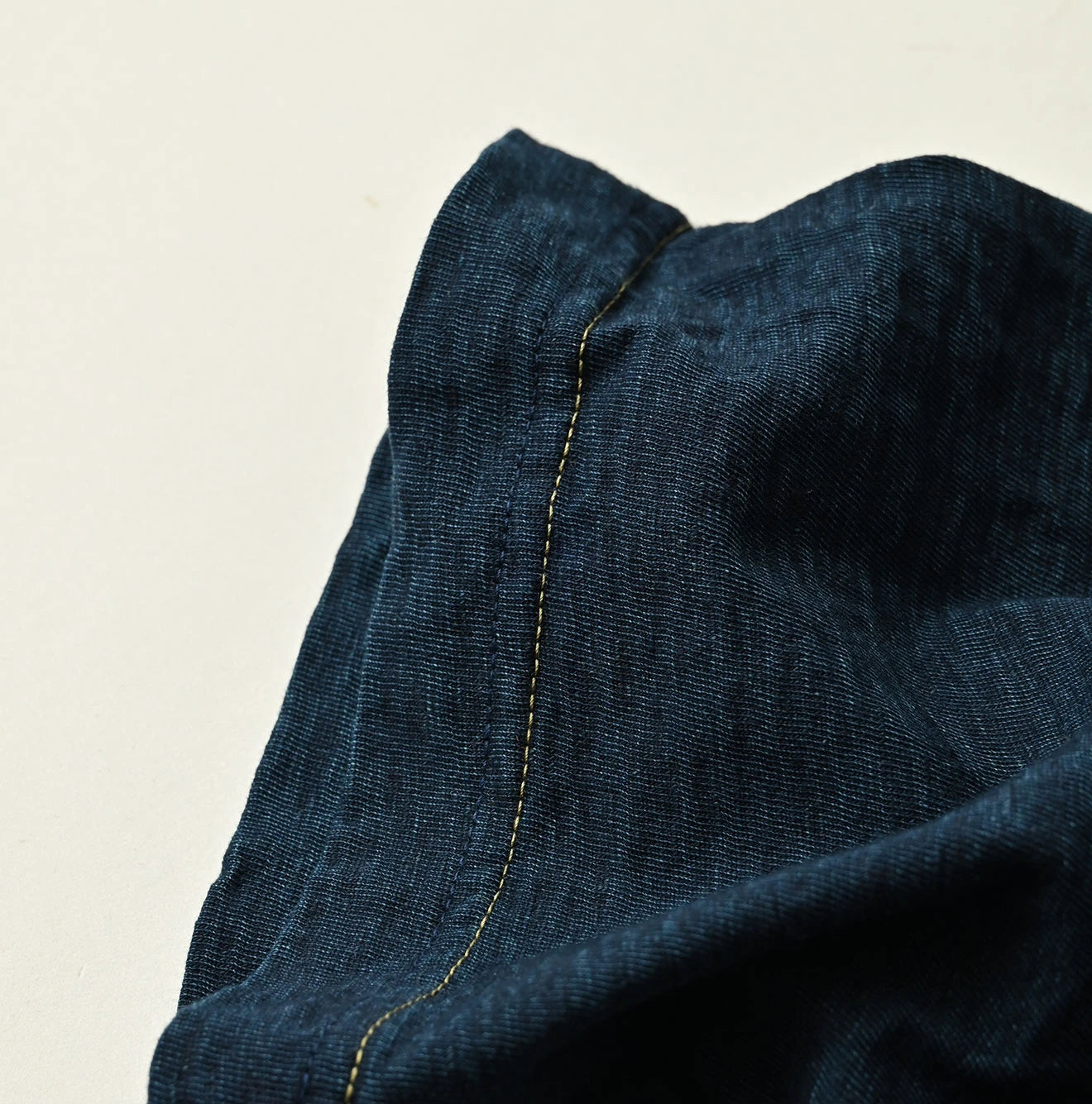 Indigo Nasuppie Embroidered 908 T-shirt Detail