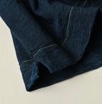 Indigo Nasuppie Embroidered 908 T-shirt Detail