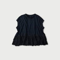 Indigo Tenjiku x Lace M Camisole