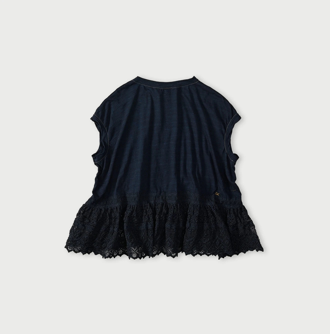 Indigo Tenjiku x Lace M Camisole Back