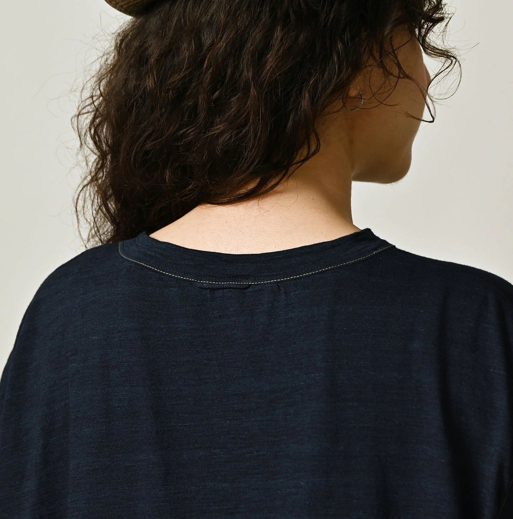 Indigo Tenjiku x Lace M Camisole Detail