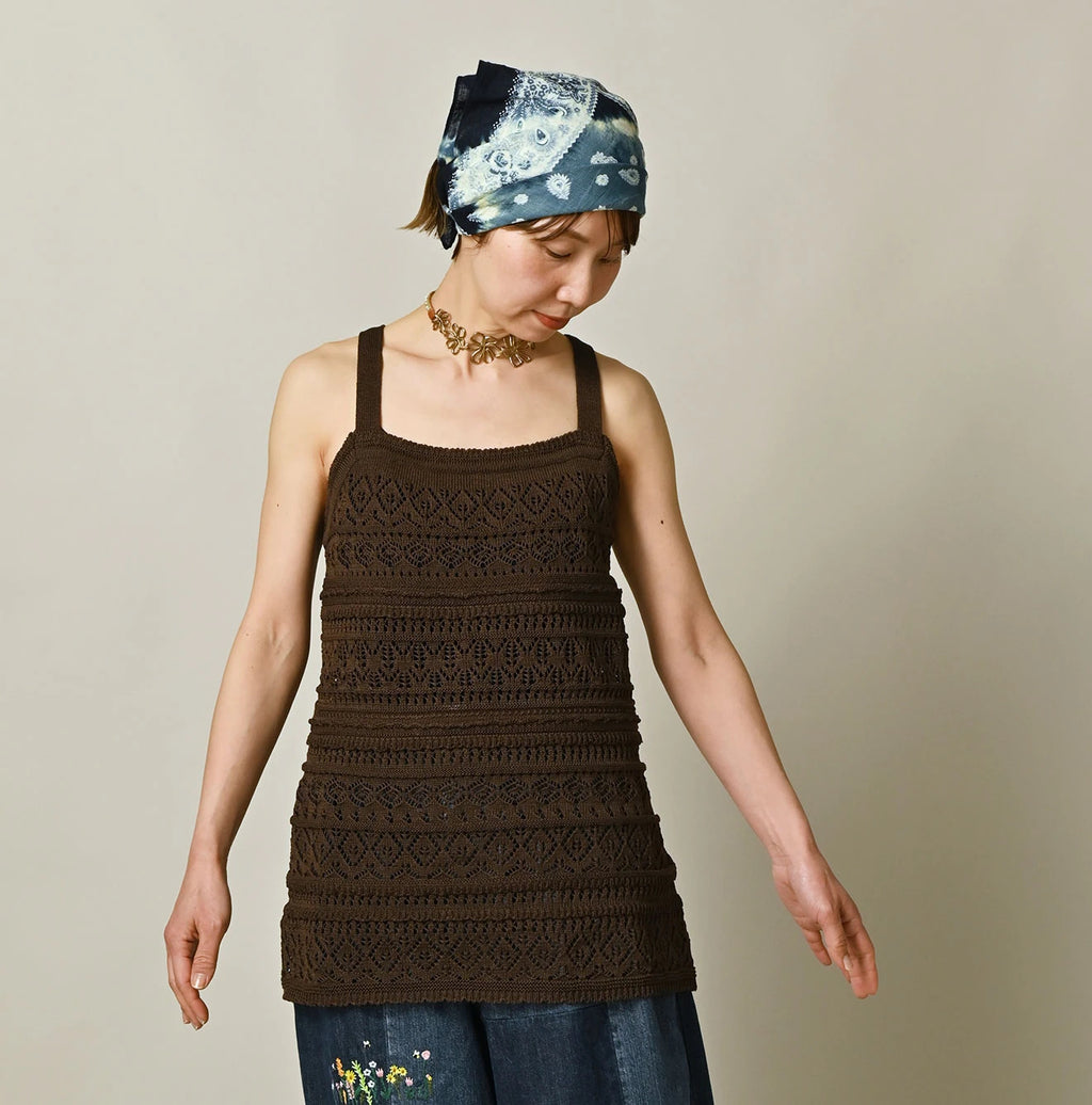 Gima Lace Camisole Female Model