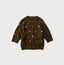 Linen Hippie Flower Puff Sweater Cigar