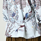 Indian Khadi Palampore Print Happie Short