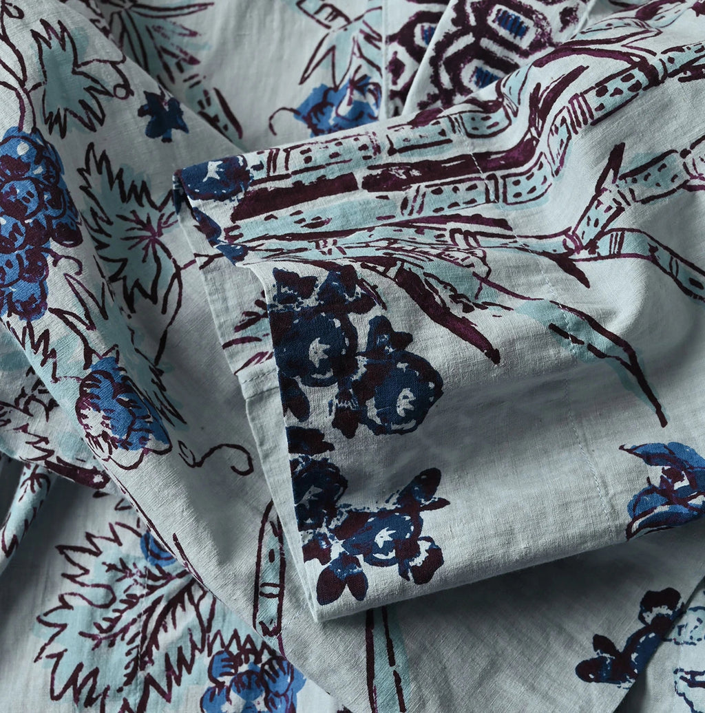 Indian Khadi Palampore Print Happie Short