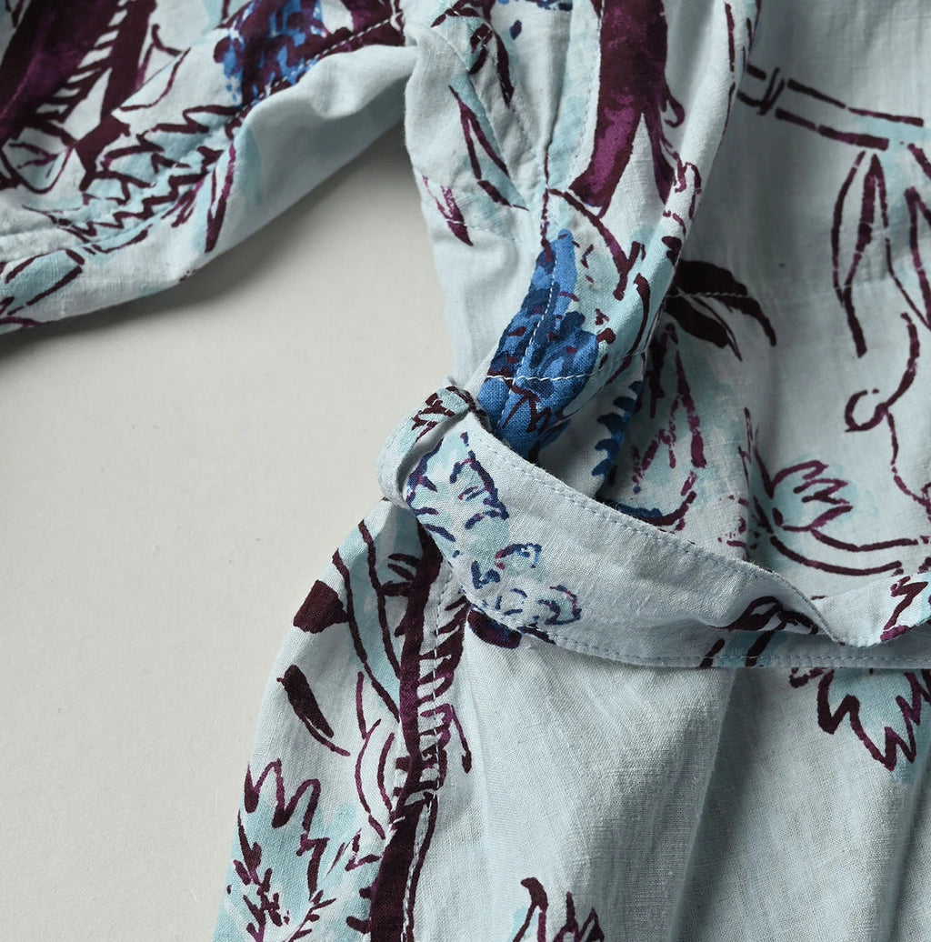 Indian Khadi Palampore Print Happie Short