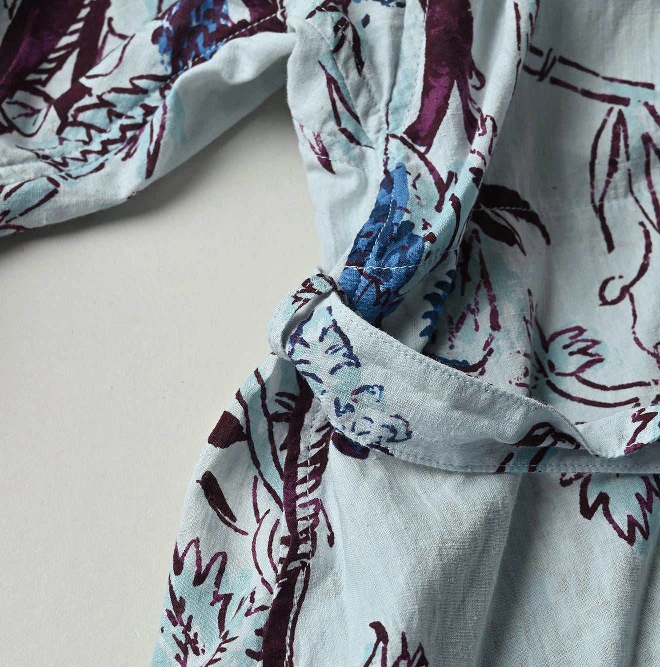 Indian Khadi Palampore Print Happie Short