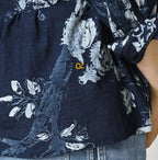 Indigo Hira Palampore Print Happie Short
