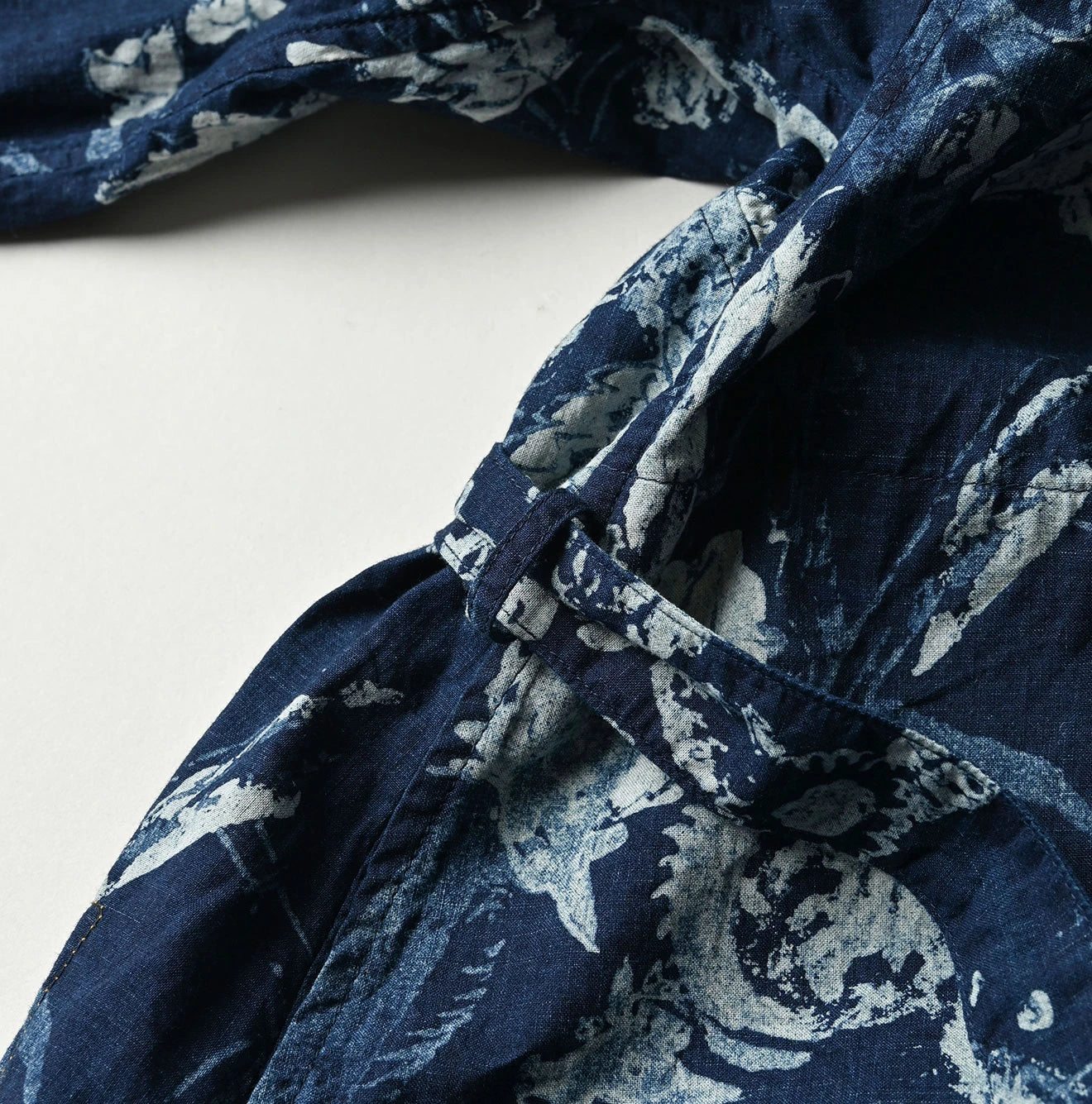 Indigo Hira Palampore Print Happie Short