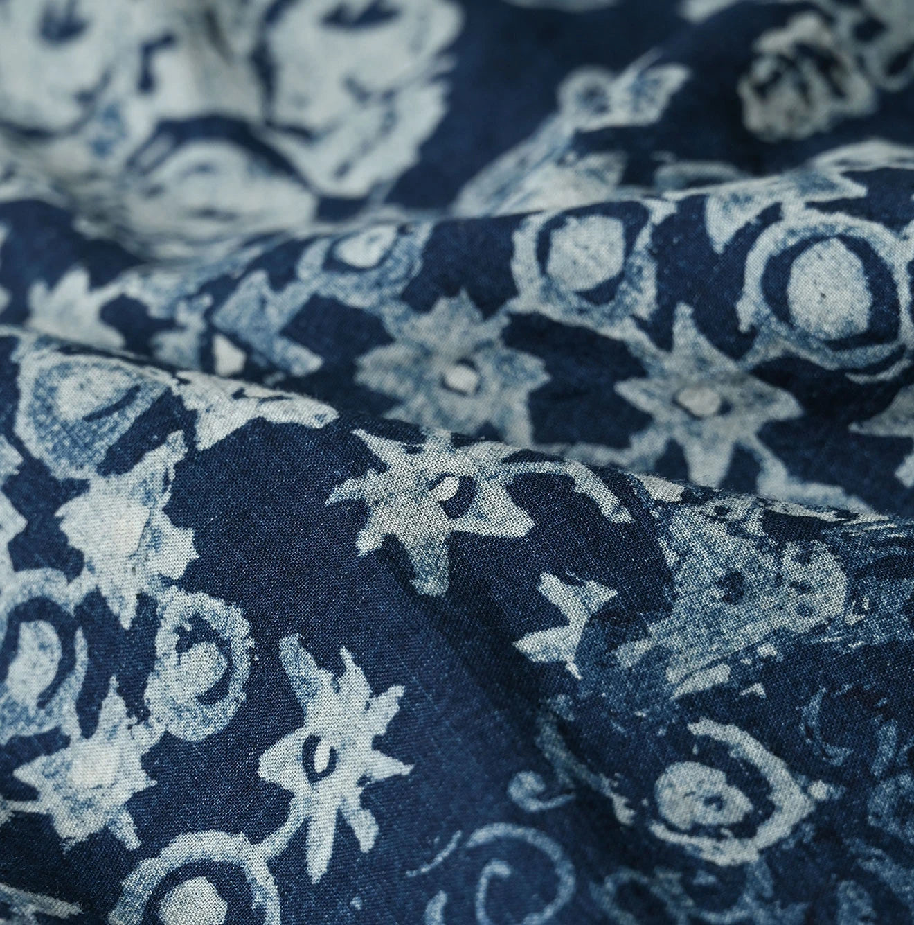 Indigo Hira Palampore Print Happie Short