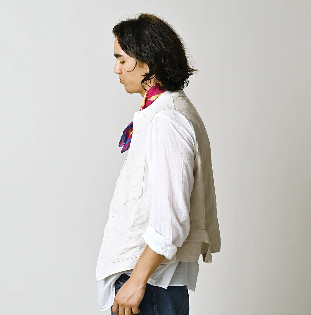 Linen Cloth 908 Vest