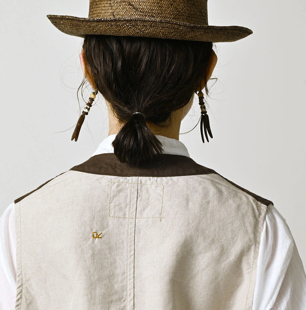 Linen Cloth 908 Vest