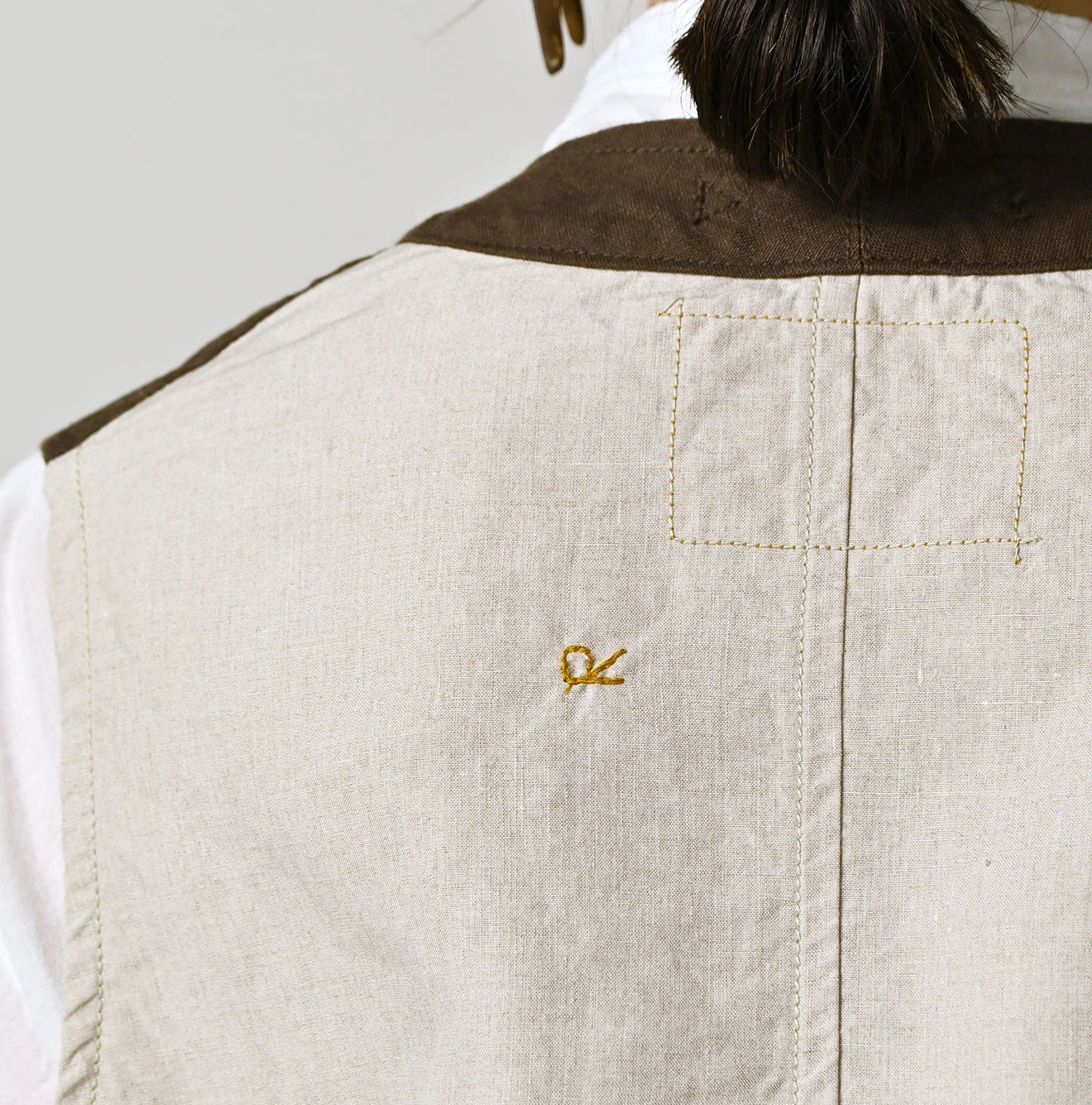 Linen Cloth 908 Vest