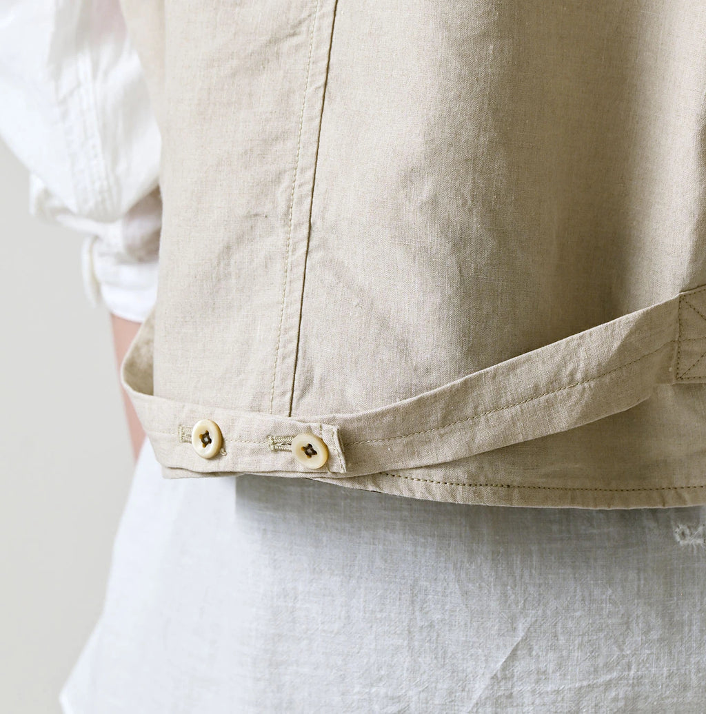 Linen Cloth 908 Vest