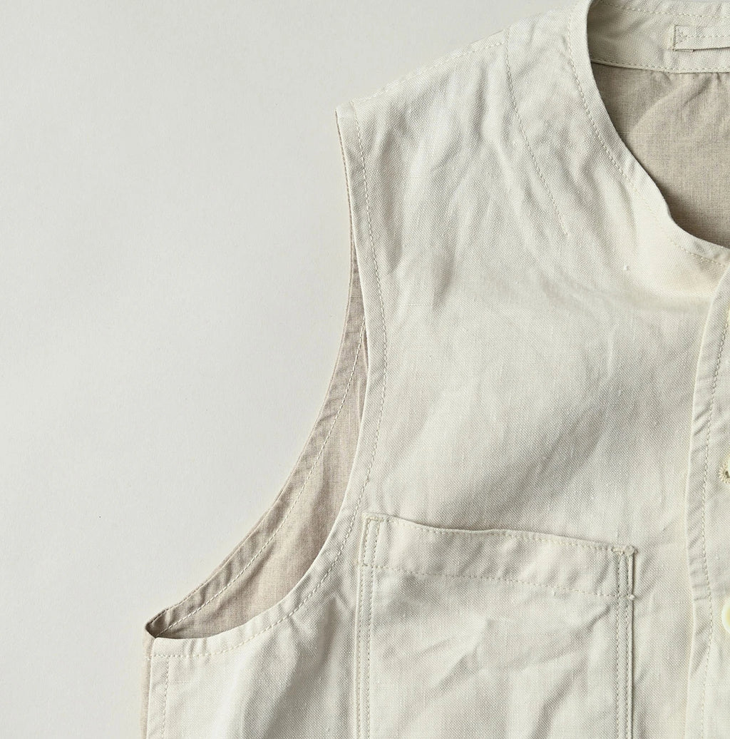 Linen Cloth 908 Vest