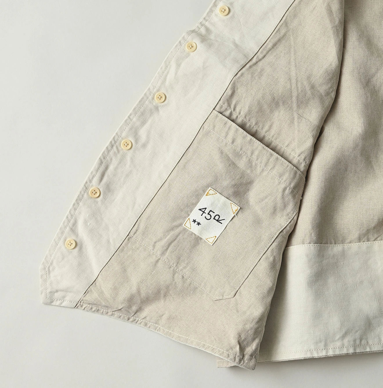 Linen Cloth 908 Vest