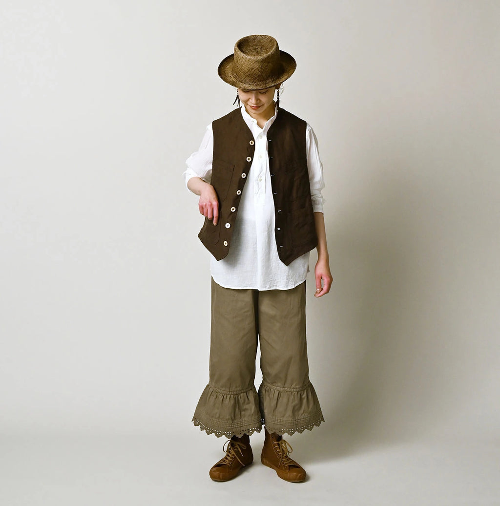 Linen Cloth 908 Vest