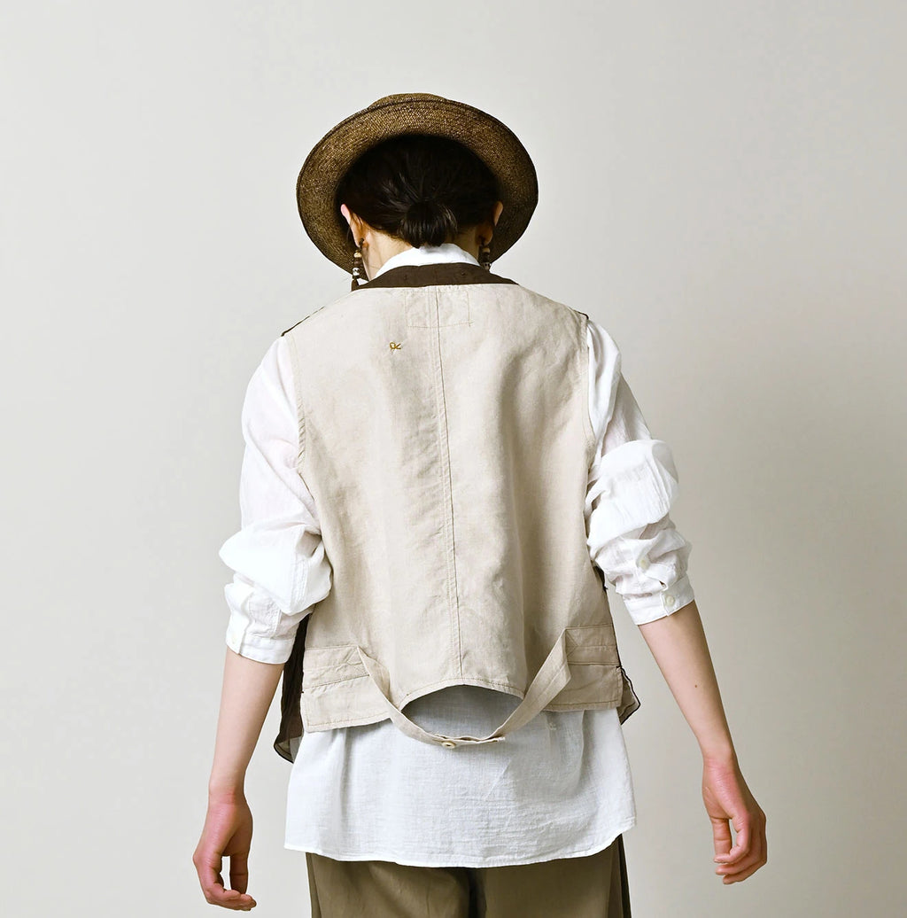 Linen Cloth 908 Vest