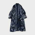 Indigo Hira Palampore Print Happie Long