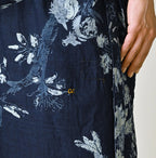 Indigo Hira Palampore Print Happie Long