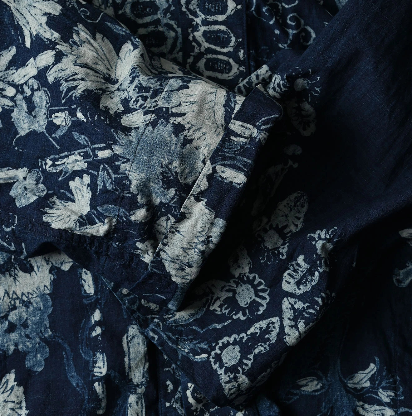 Indigo Hira Palampore Print Happie Long