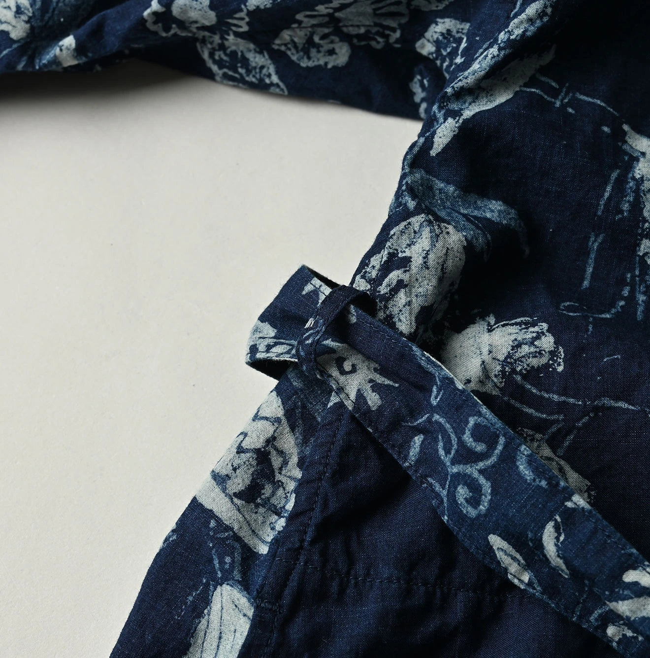 Indigo Hira Palampore Print Happie Long