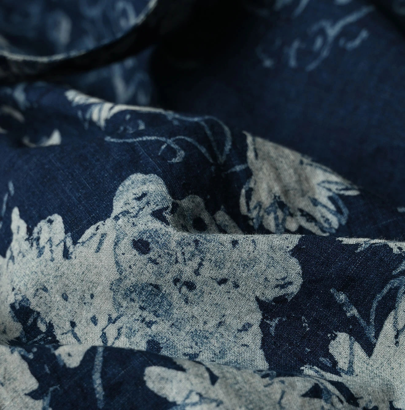 Indigo Hira Palampore Print Happie Long