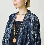 Indigo Hira Palampore Print Happie Long