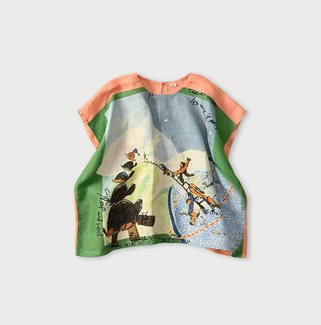 Picture Book Bandana Blouse