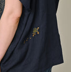 Indigo Picture Book Bandana Blouse