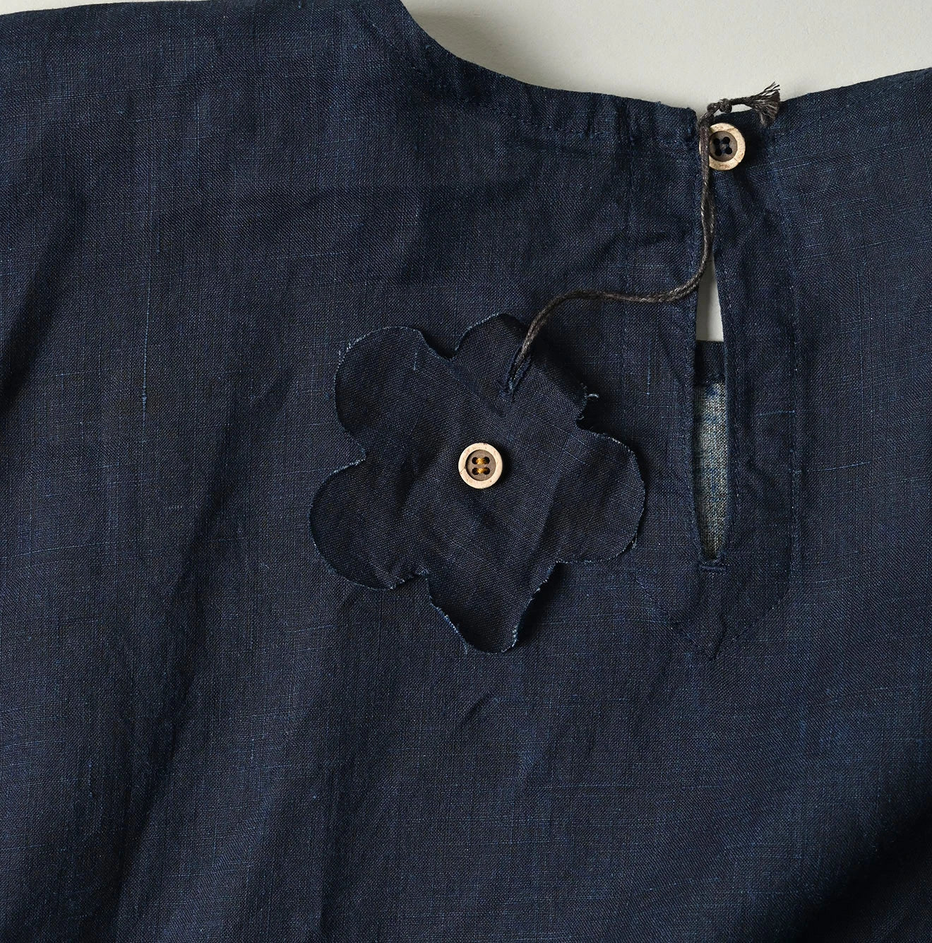 Indigo Picture Book Bandana Blouse