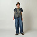 Indigo Picture Book Bandana Blouse