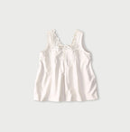 Weft Satin de Sleeveless Top
