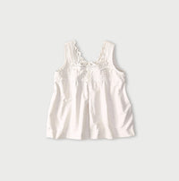 Weft Satin de Sleeveless Top