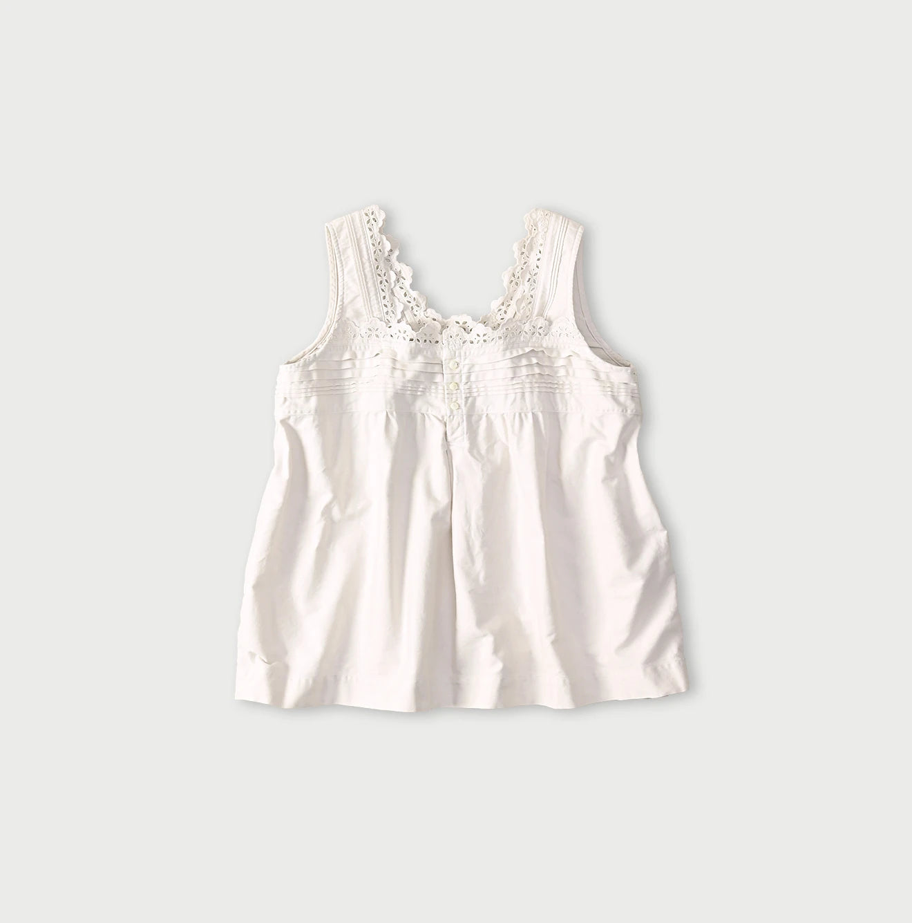 Weft Satin de Sleeveless Top